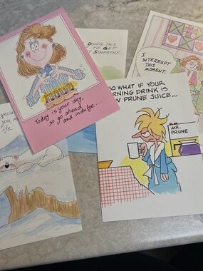 Assorted Humorous Greeting Cards